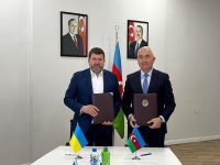 Подписан документ о побратимстве между городами Лачин и Ирпень (ФОТО)