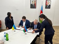 Подписан документ о побратимстве между городами Лачин и Ирпень (ФОТО)