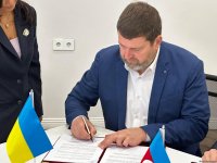 Подписан документ о побратимстве между городами Лачин и Ирпень (ФОТО)