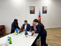 Подписан документ о побратимстве между городами Лачин и Ирпень (ФОТО)