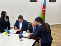 Подписан документ о побратимстве между городами Лачин и Ирпень (ФОТО)