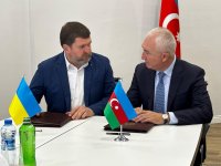 Подписан документ о побратимстве между городами Лачин и Ирпень (ФОТО)