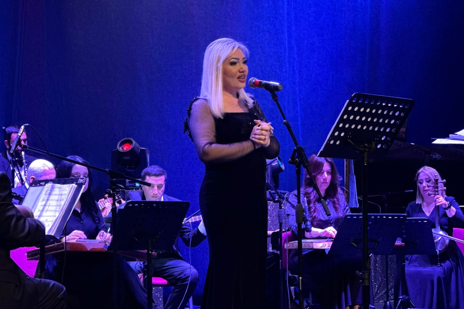 В Гяндже состоялся творческий вечер памяти видного композитора Саида Рустамова (ФОТО)