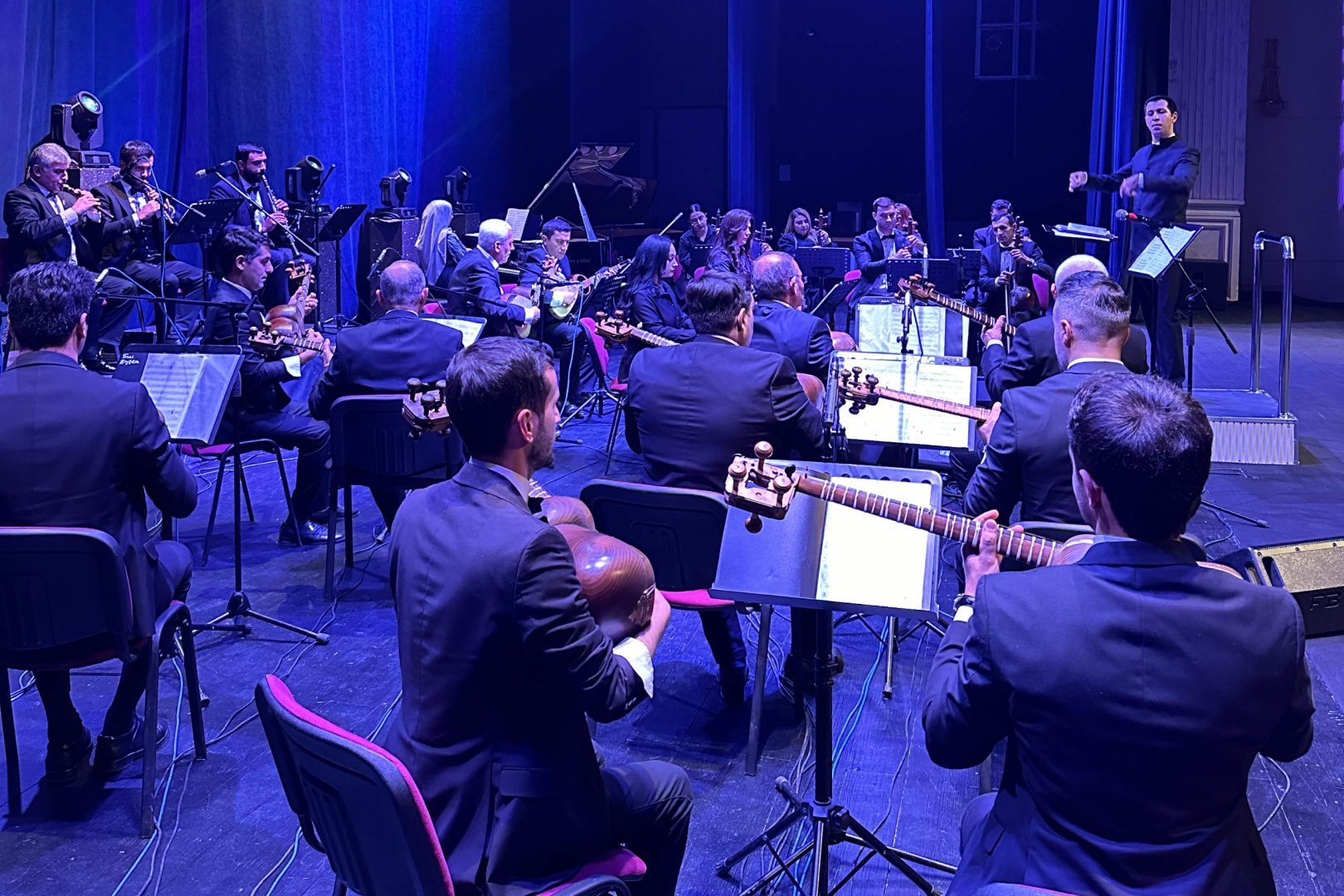 В Гяндже состоялся творческий вечер памяти видного композитора Саида Рустамова (ФОТО)