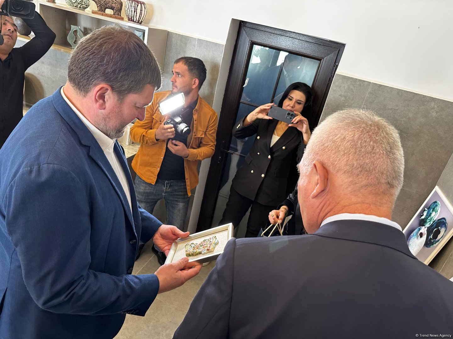 Подписан документ о побратимстве между городами Лачин и Ирпень (ФОТО)