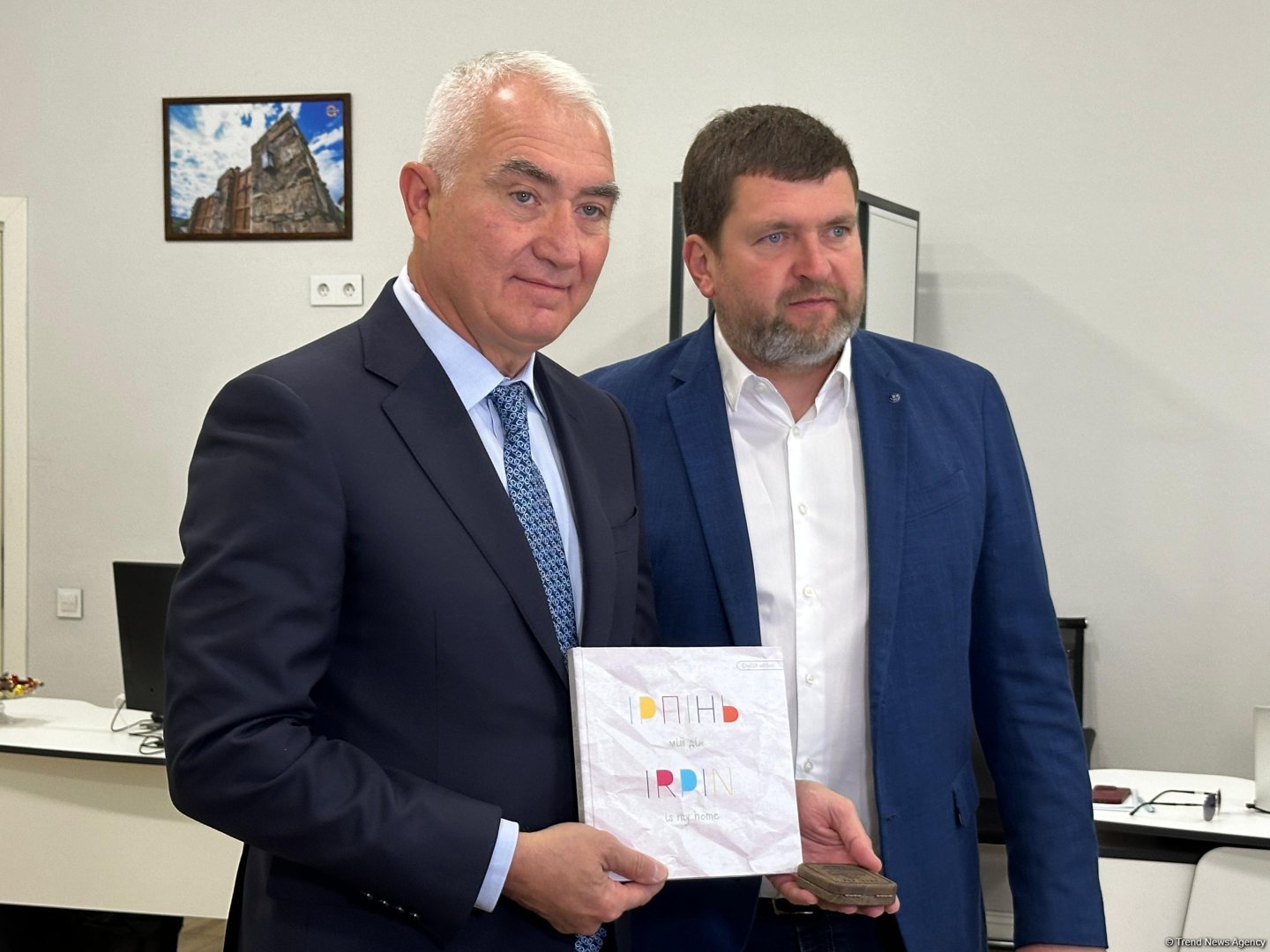 Подписан документ о побратимстве между городами Лачин и Ирпень (ФОТО)