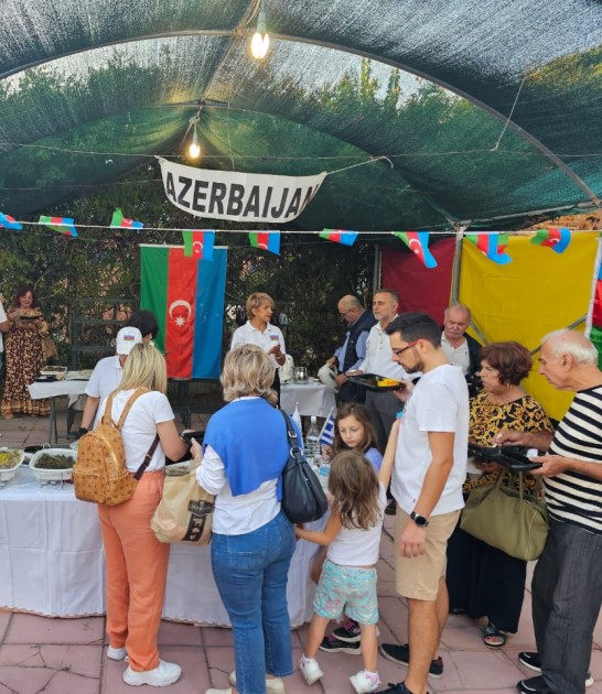 В Греции представлены образцы азербайджанской кухни (ФОТО)