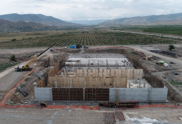 В Агдаме строятся 4 крупных водохранилища (ФОТО/ВИДЕО)