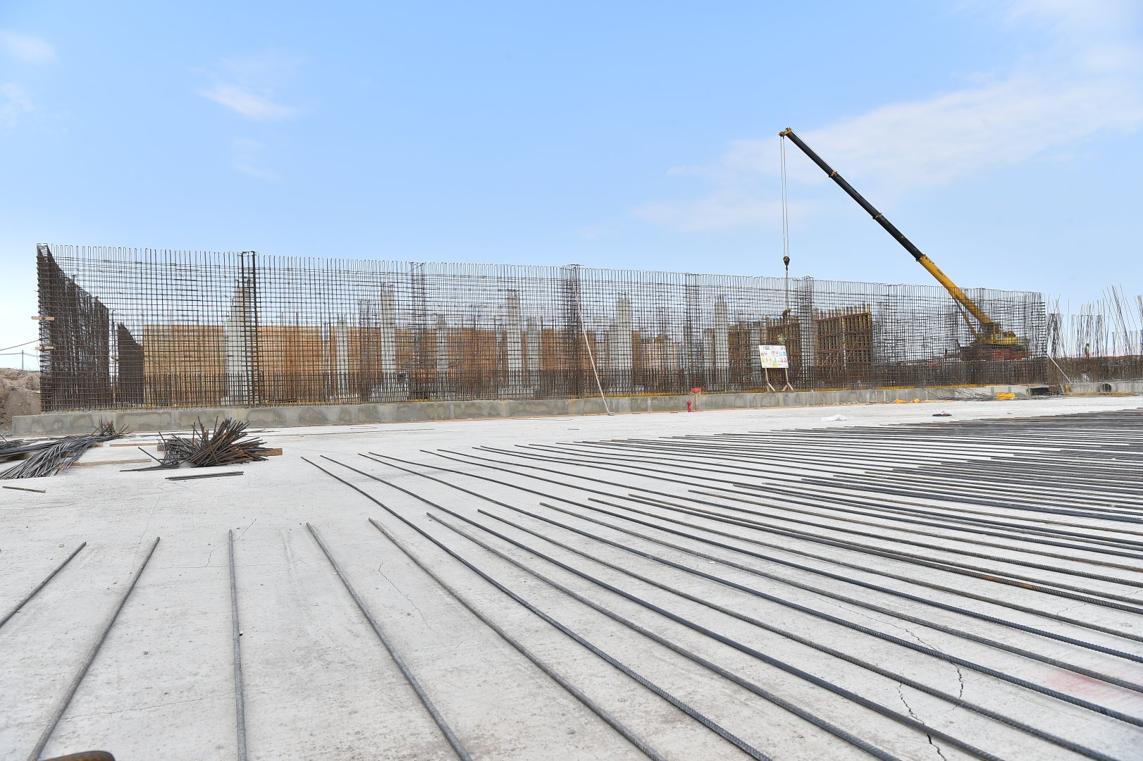 В Агдаме строятся 4 крупных водохранилища (ФОТО/ВИДЕО)