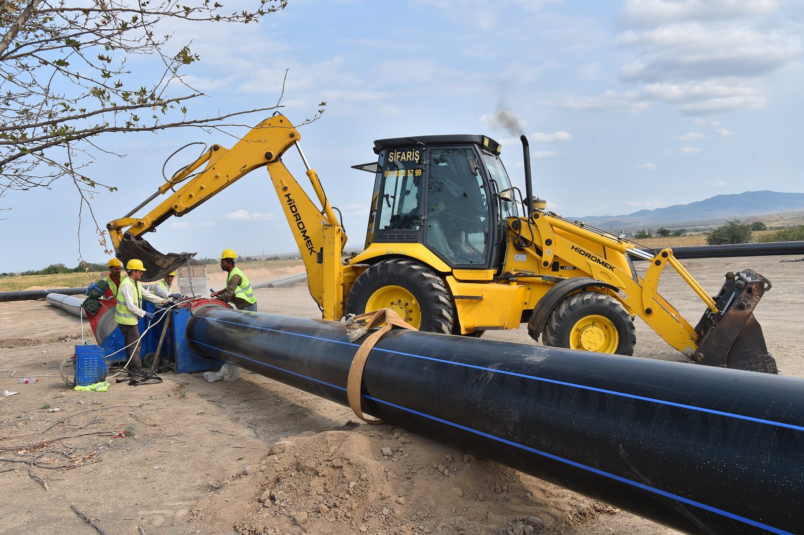 В Агдаме строятся 4 крупных водохранилища (ФОТО/ВИДЕО)