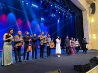 В Гянджинской  филармонии состоялся концерт мугамной группы "Naz-Nazı"(ФОТО)