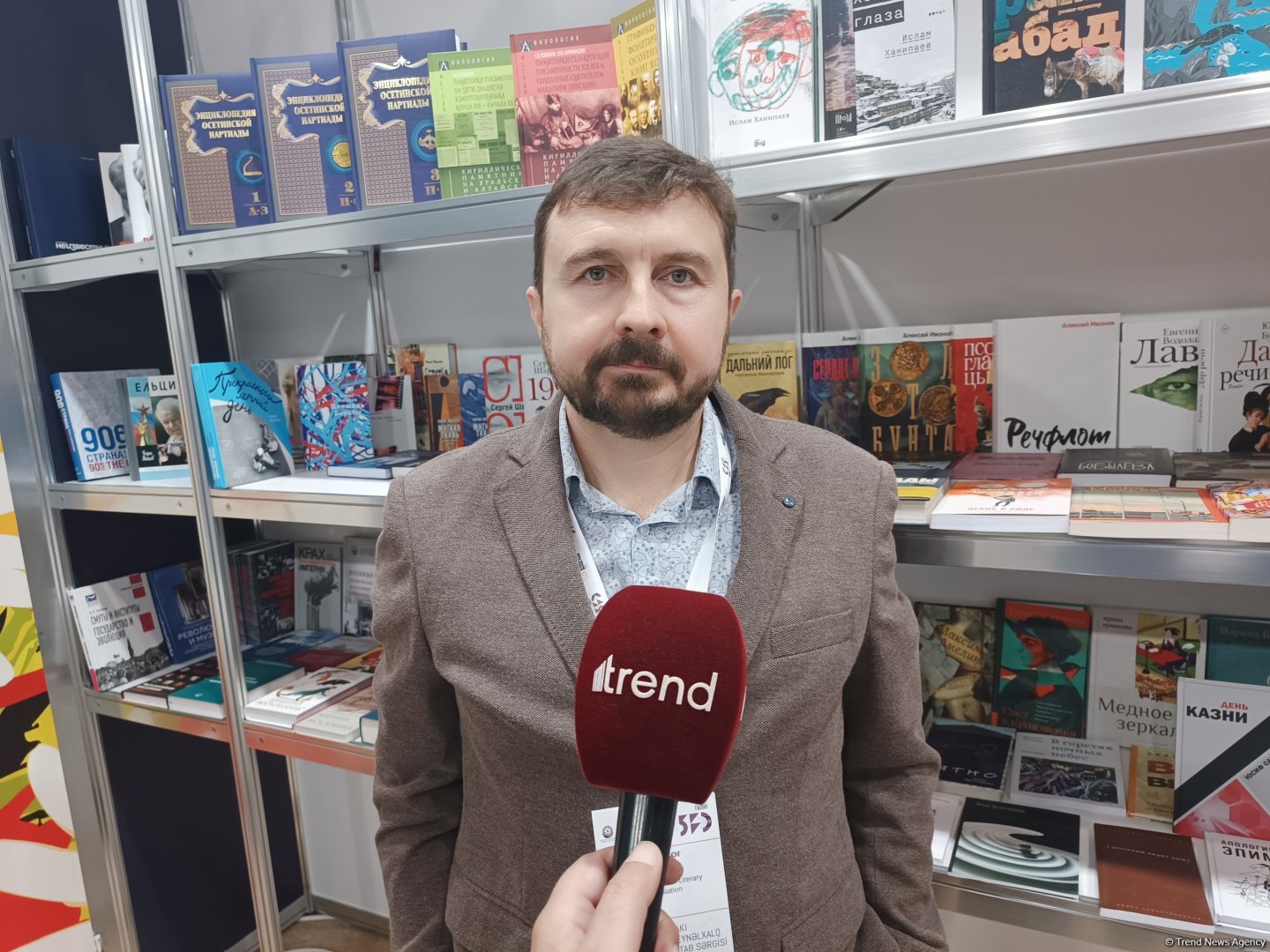 Российский национальный стенд открылся в рамках X Бакинской международной книжной выставки (ФОТО)