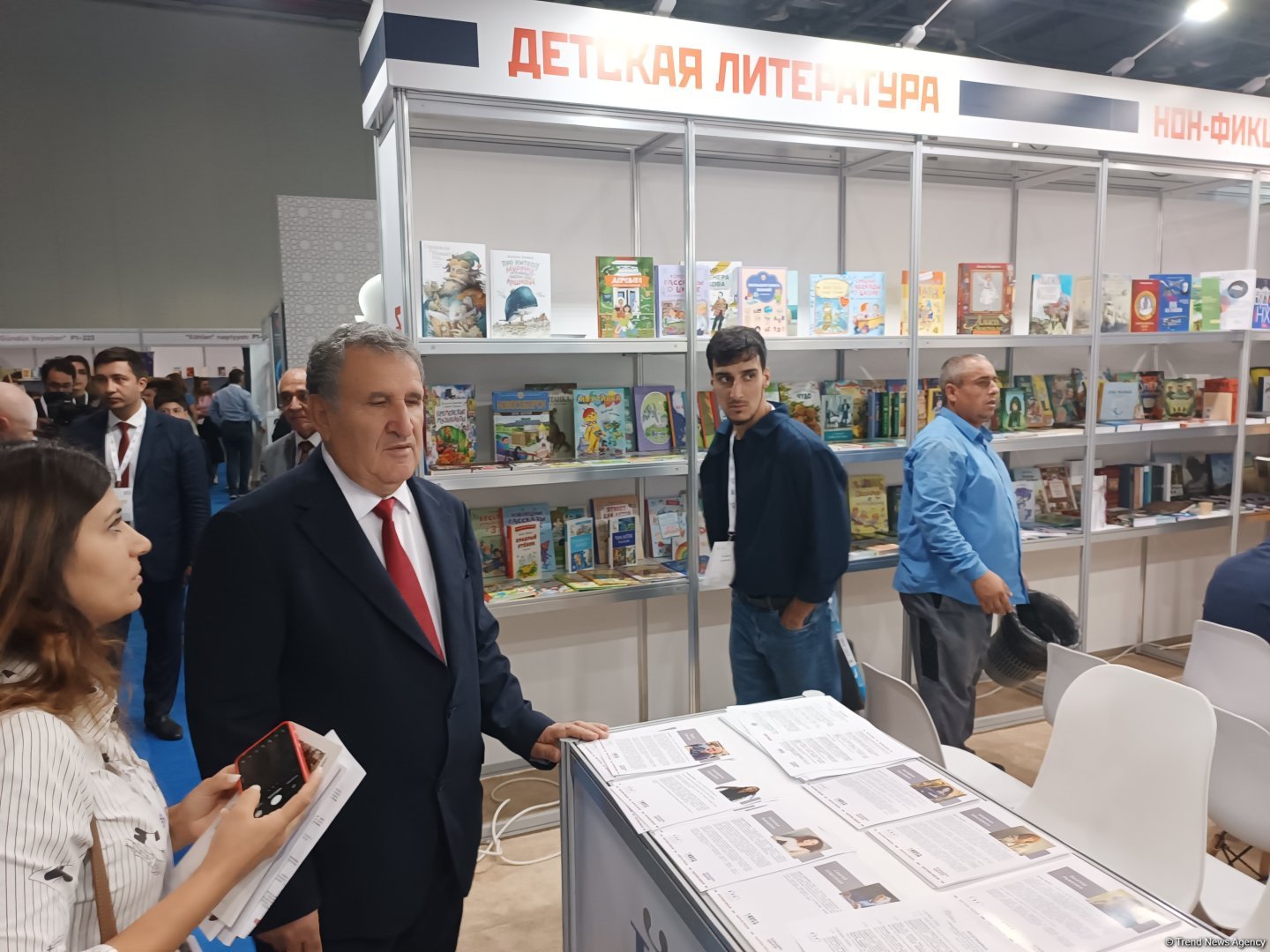 Российский национальный стенд открылся в рамках X Бакинской международной книжной выставки (ФОТО)