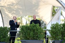 Президент Ильхам Алиев ознакомился со строительством 104-квартирного жилого комплекса в городе Зангилан (ФОТО/ВИДЕО)
