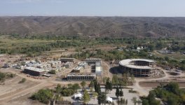 Президент Ильхам Алиев ознакомился со строительством 104-квартирного жилого комплекса в городе Зангилан (ФОТО/ВИДЕО)