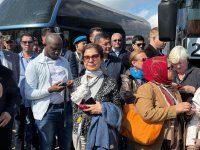 В Агдере проведен осмотр обнаруженного массового захоронения (ФОТО)