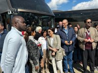 В Агдере проведен осмотр обнаруженного массового захоронения (ФОТО)