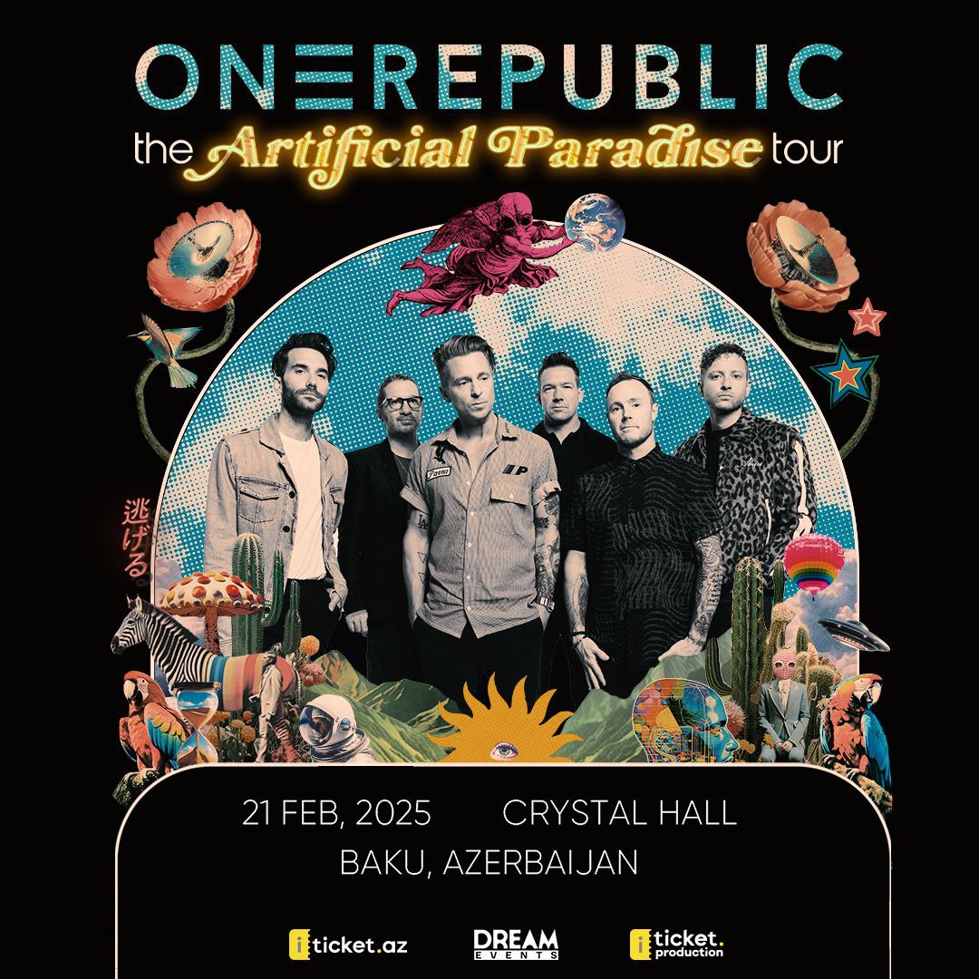 Американская группа OneRepublic впервые выступит в Баку