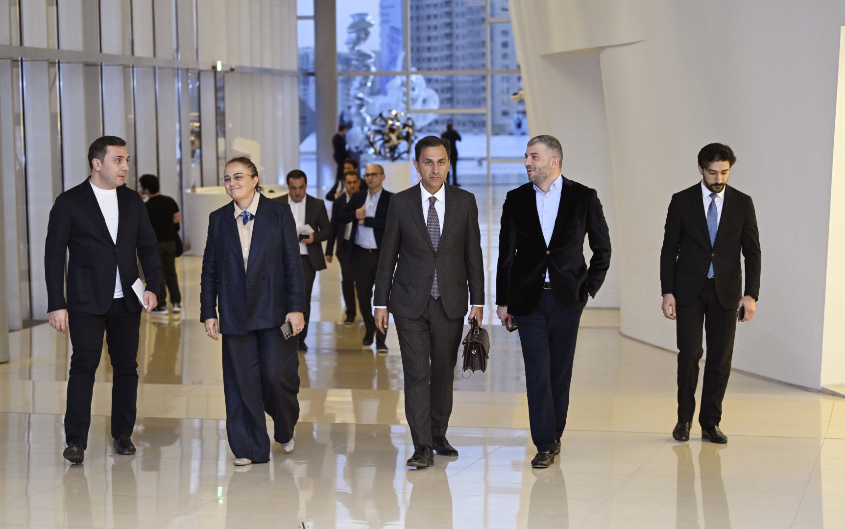 В Центре Гейдара Алиева с большим успехом состоялась презентация художественного фильма о Гаджи Зейналабдине Тагиеве (ФОТО)