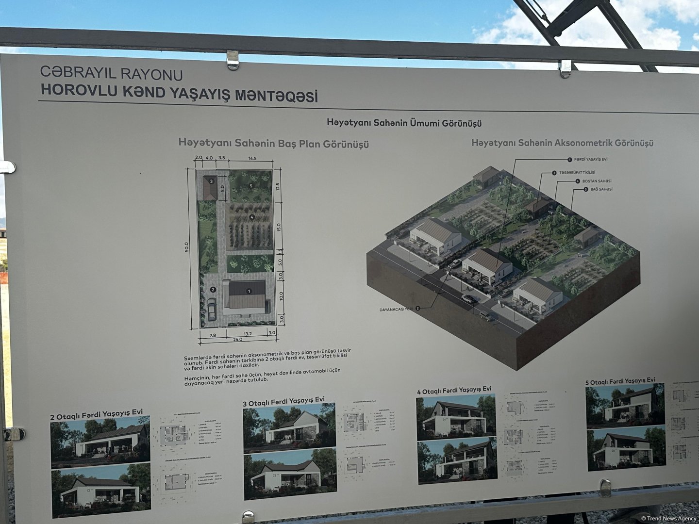 Стали известны подробности строительства частных домов и социальных объектов в селе Хоровлу Джебраильского района (ФОТО/ВИДЕО)
