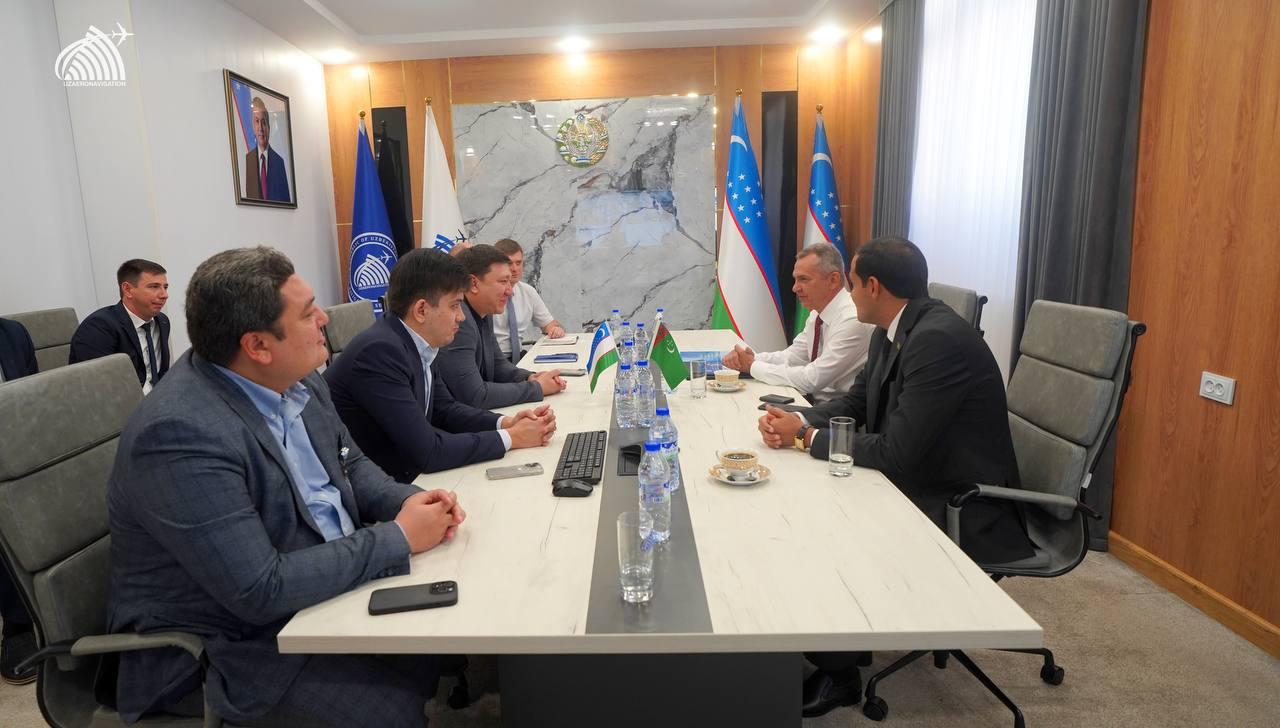 Туркменистан и Узбекистан обсудили оптимизацию воздушного сообщения