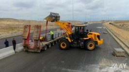 Назван прогресс по выполнению работ в рамках строительства автодороги Беюкшор-Пиршаги  (ВИДЕО/ФОТО)