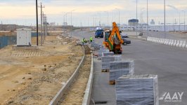 Назван прогресс по выполнению работ в рамках строительства автодороги Беюкшор-Пиршаги  (ВИДЕО/ФОТО)