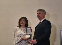 Гюнай Эфендиева награждена одной из высших наград Венгрии - орденом "Командорский крест за заслуги" (ФОТО)