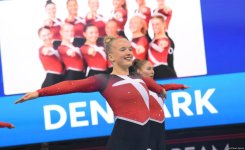 В Баку продолжается чемпионат Европы по TeamGym (ФОТО)