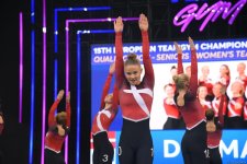 В Баку продолжается чемпионат Европы по TeamGym (ФОТО)