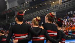 В Баку продолжается чемпионат Европы по TeamGym (ФОТО)