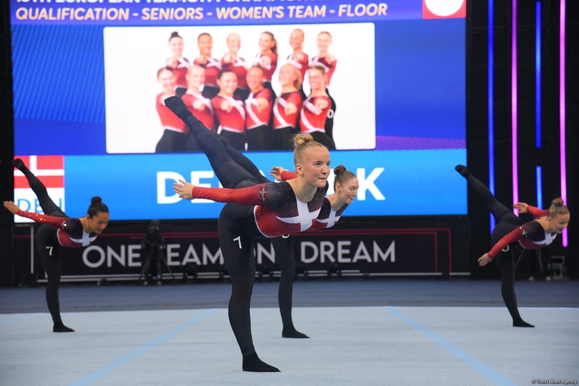 В Баку продолжается чемпионат Европы по TeamGym (ФОТО)