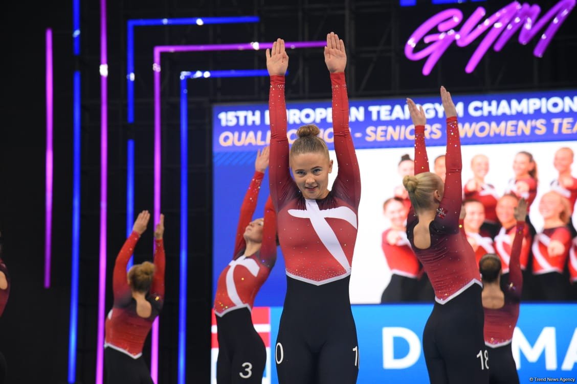 В Баку продолжается чемпионат Европы по TeamGym (ФОТО)