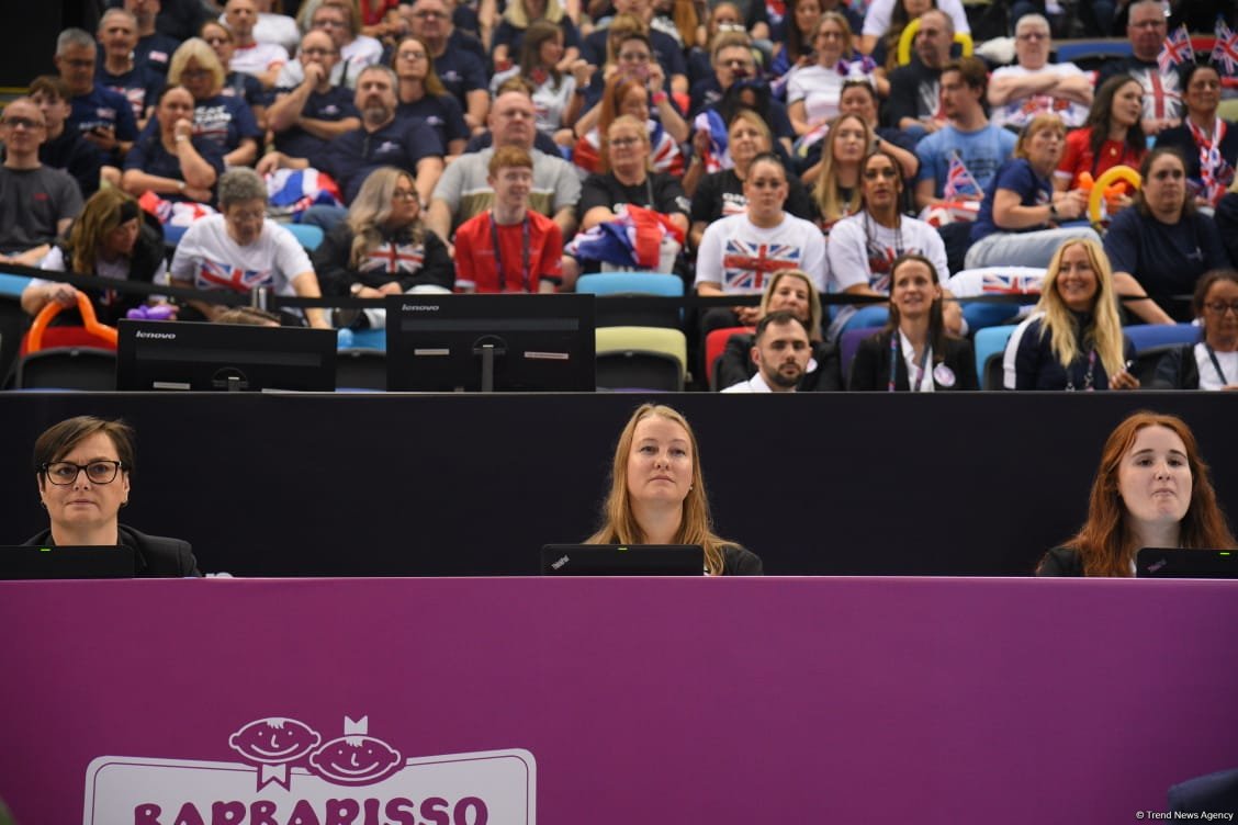 В Баку продолжается чемпионат Европы по TeamGym (ФОТО)