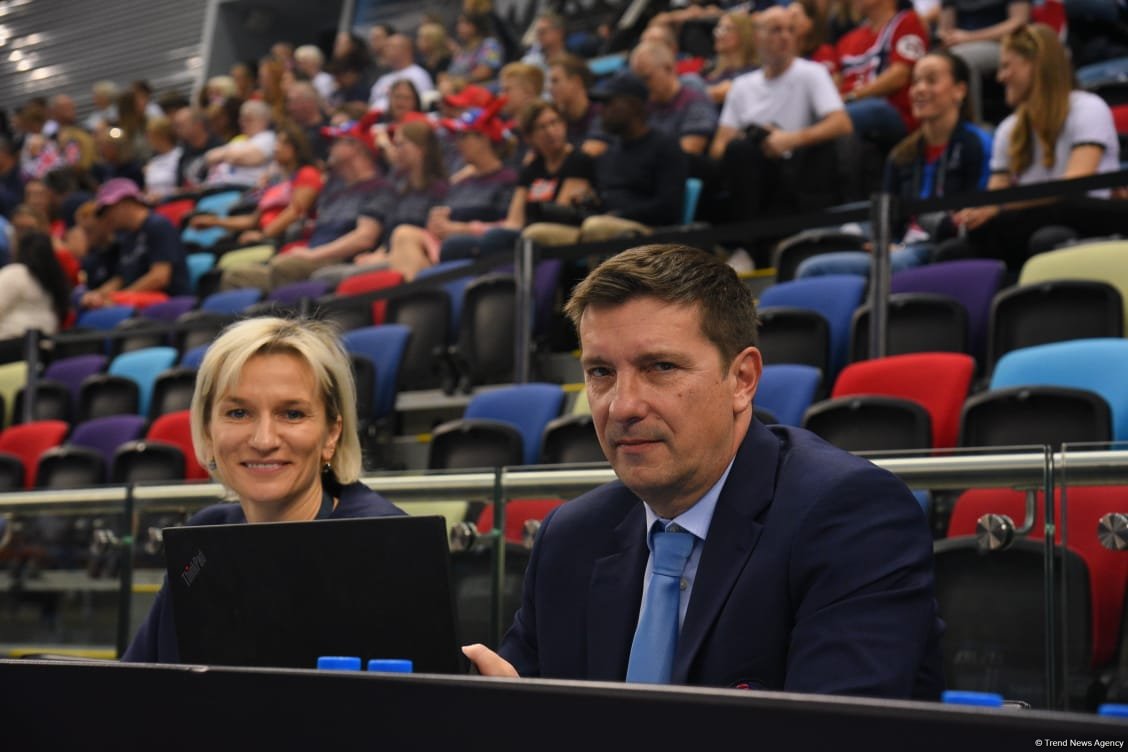 В Баку продолжается чемпионат Европы по TeamGym (ФОТО)