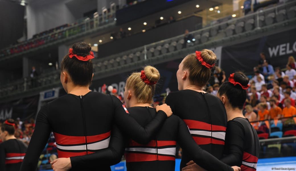 В Баку продолжается чемпионат Европы по TeamGym (ФОТО)