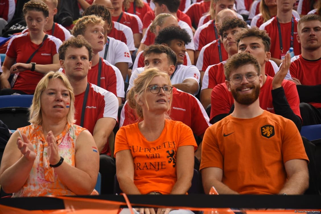 В Баку продолжается чемпионат Европы по TeamGym (ФОТО)