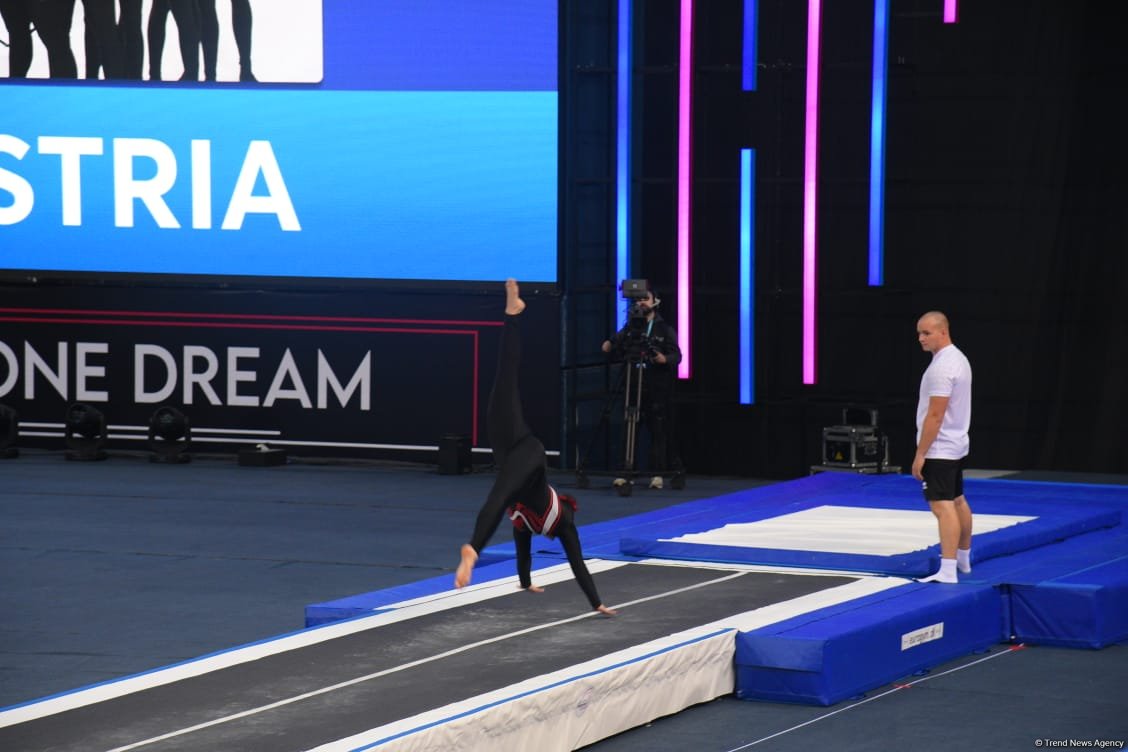 В Баку продолжается чемпионат Европы по TeamGym (ФОТО)