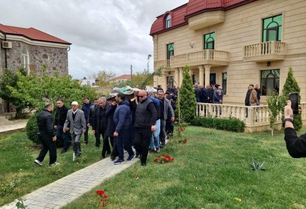 Прошла церемония похорон Таги Ахмедова (ФОТО)