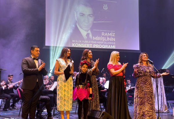 В Гяндже состоялся концерт, посвященный 90-летию со дня рождения Рамиза Миришли(ФОТО)