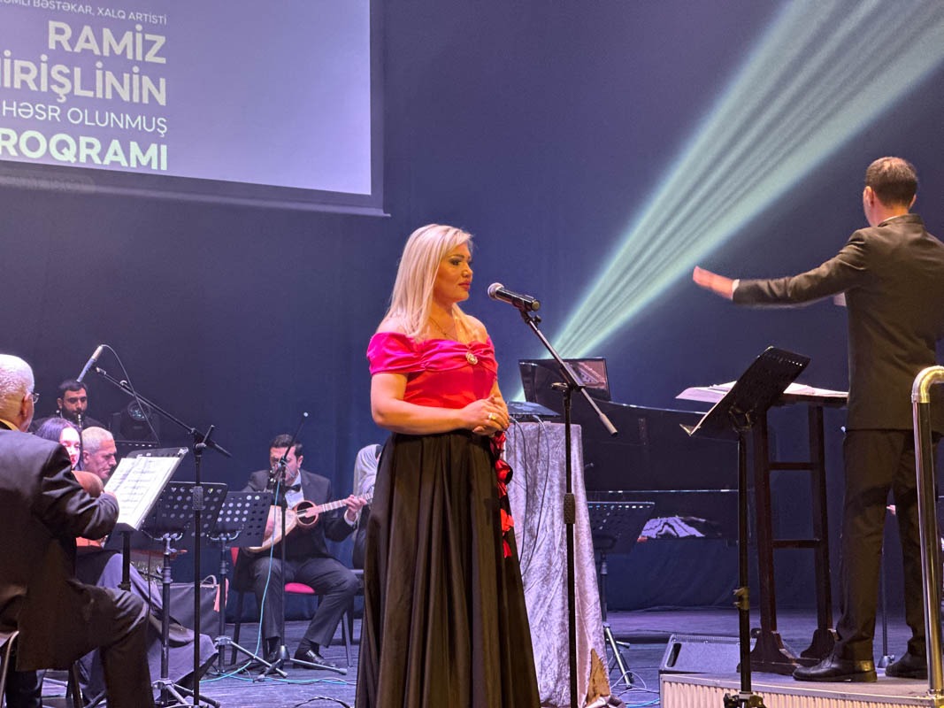 В Гяндже состоялся концерт, посвященный 90-летию со дня рождения Рамиза Миришли(ФОТО)