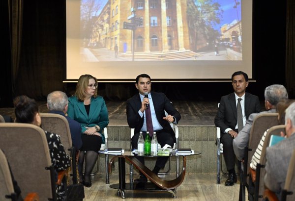 Министр культуры Азербайджана встретился с преподавателями и студентами ADMİU   (ФОТО)