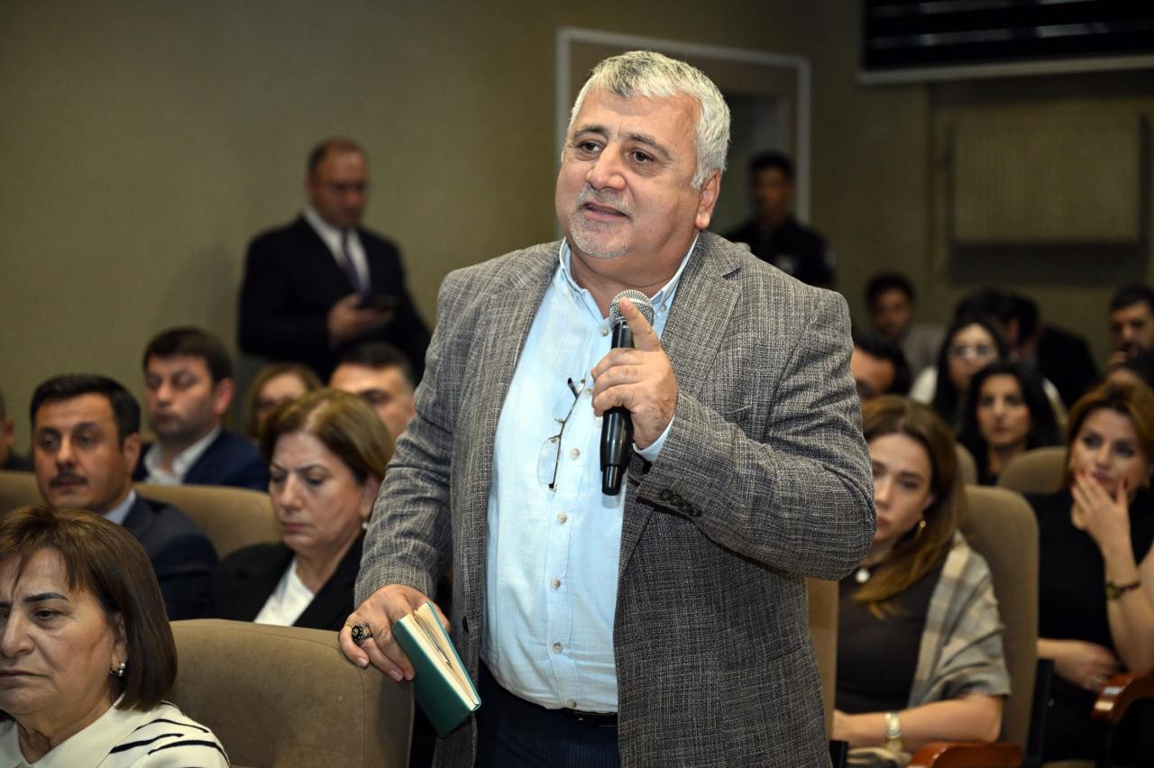 Министр культуры Азербайджана встретился с преподавателями и студентами ADMİU   (ФОТО)