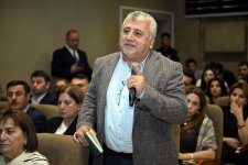 Министр культуры Азербайджана встретился с преподавателями и студентами ADMİU   (ФОТО)