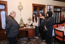 Вице-президент Фонда Гейдара Алиева Лейла Алиева встретилась с семьей чобана Ханыша (ФОТО/ВИДЕО)