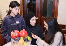 Вице-президент Фонда Гейдара Алиева Лейла Алиева встретилась с семьей чобана Ханыша (ФОТО/ВИДЕО)