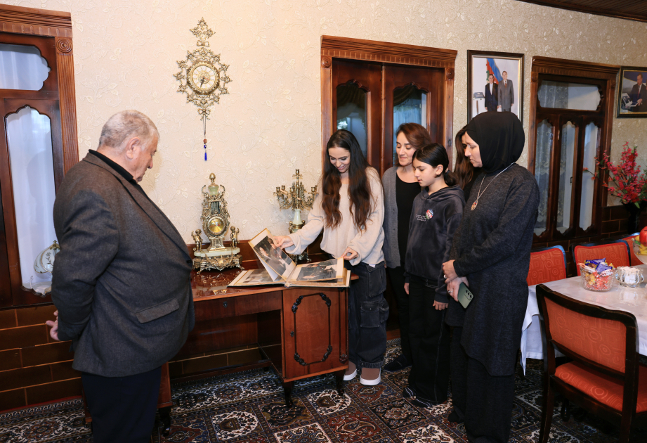 Вице-президент Фонда Гейдара Алиева Лейла Алиева встретилась с семьей чобана Ханыша (ФОТО/ВИДЕО)