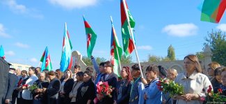 В Барде почтили память жертв армянского террора 2020 года (ФОТО)