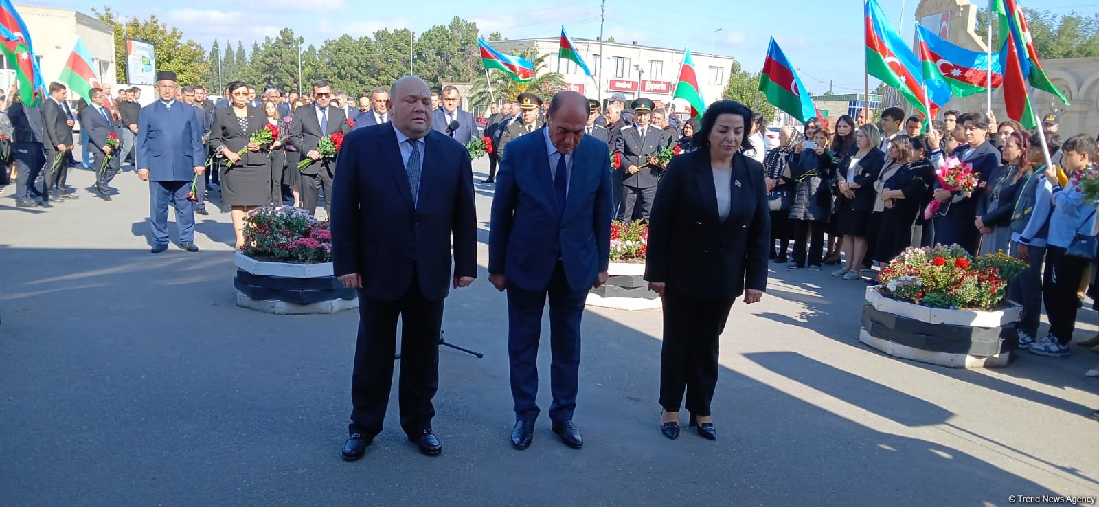 В Барде почтили память жертв армянского террора 2020 года (ФОТО)