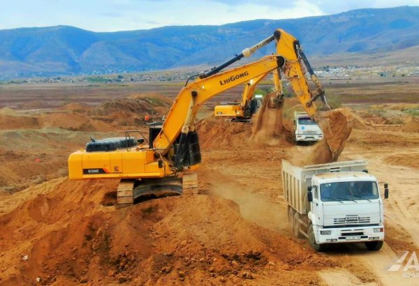 Строительство внутренних дорог Агдама идет быстро и качественно (ВИДЕО)